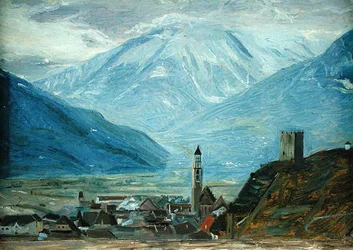 Merano in the Snow, c.1840